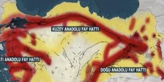 Deprem riskinin yüksek olduğu iller