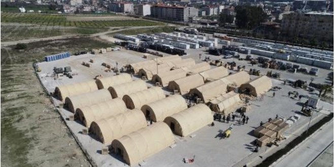 ABD'den Hatay'a sahra hastanesi