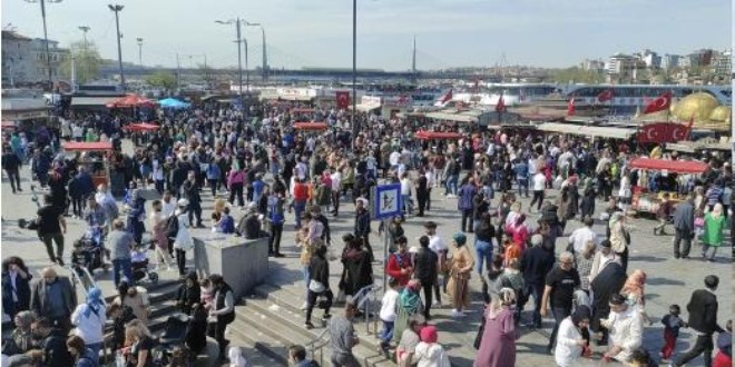 İstanbul'da bayram yoğunluğu