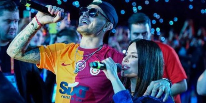 Icardi - Simge düeti geceye damga vurdu