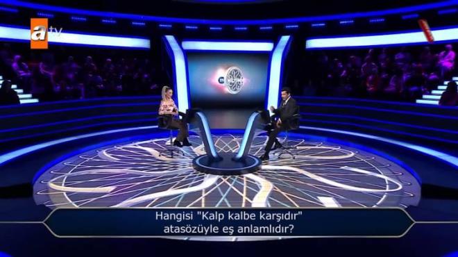 İlk 4 soruya doğru cevap veren yarışmacı, 7 bin 500 tl değerindeki 5. soruda elendi. "Bering Boğazı hangi ikisini birbirinden ayırır?" sorusuna yanıt vermeyen yarışmacı, 4 soruda kazandığı 5 bin lirayı alarak yarışmadan çekildi.