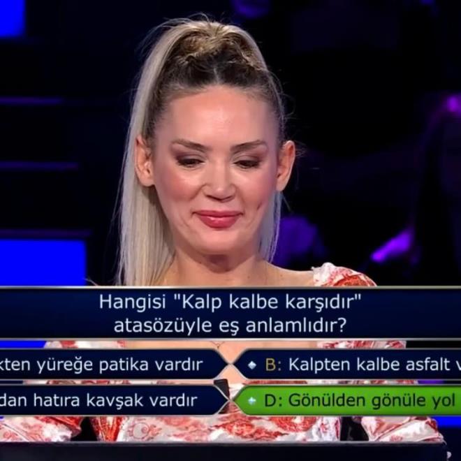 5'İNCİ SORUDA YARIŞMADAN ÇEKİLDİ