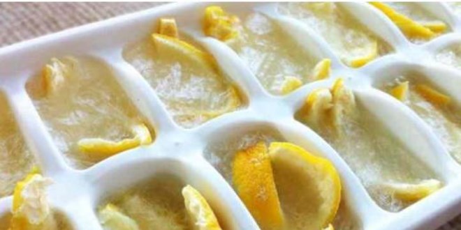 Donmuş limonun inanılmaz şifası!
