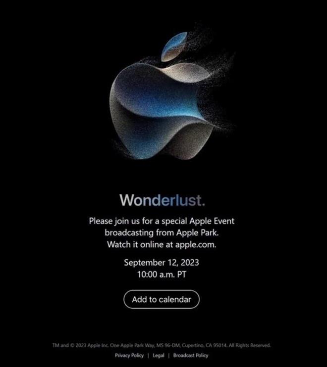 APPLE'IN LANSMAN TARİHİ NE ZAMAN?    Apple, yeni cihazlarını tanıtacağı "Wonderlust" etkinliğini 12 Eylül Salı günü saat 20.00'da  gerçekleştirecek.