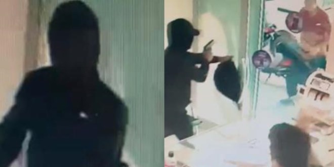 Maskeli soyguncu yarım kilo altın çaldı