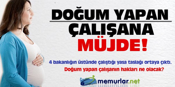 Doğum yapan çalışana müjde!