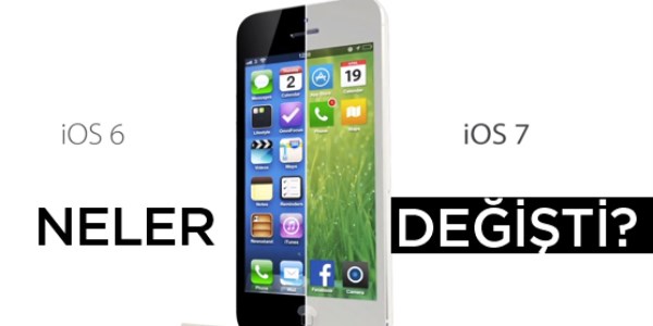 iOS 7 öncesi ve sonrası