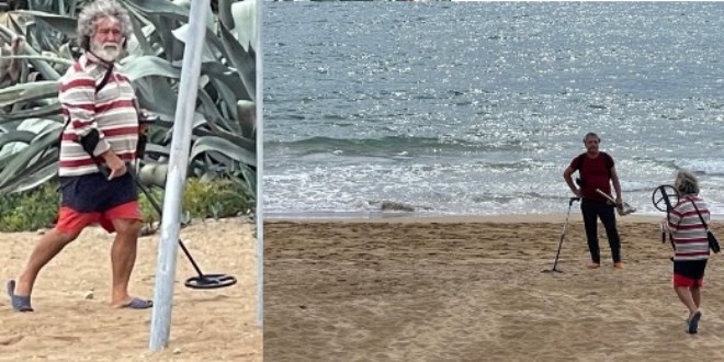 Plajlar define avcılarına kaldı