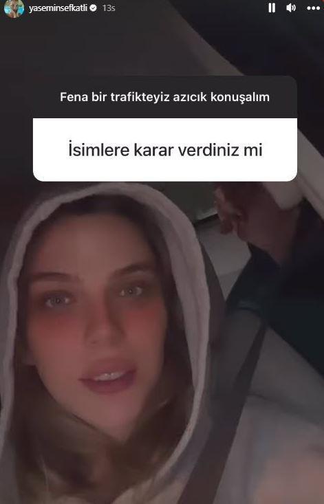 Bebeklerin isimlerini belirlediklerini dile getiren Şefkatli, ser verip sır vermedi.