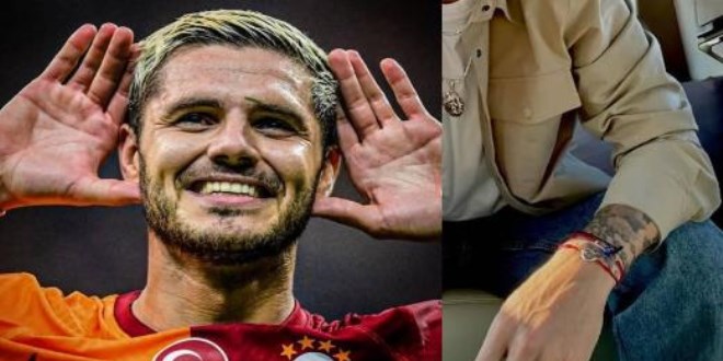 Icardi'nin bilekliği sosyal medyada gündem oldu!