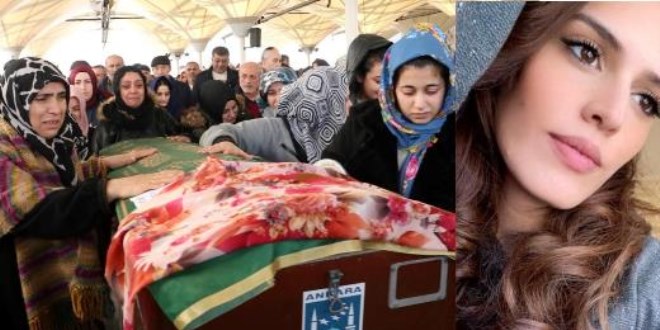 Eski eşi tarafından katledilen Nursema'nın tabutunu kadınlar taşıdı