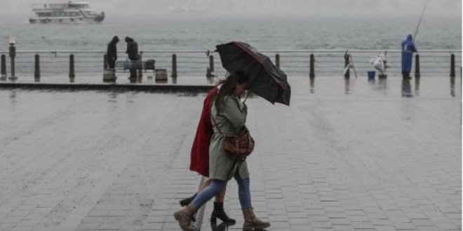 İstanbul'da etkili sağanak yağış