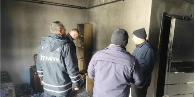 Doğalgaz patlamasında 14 daire hasar gördü