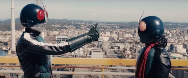 SHIN KAMEN RIDER  <br>  Hideaki Anno imzalı Japon filmi Shin Kamen Rider, iyi ile kötünün savaşını anlatıyor.