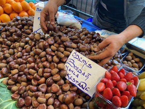 Yeni yıl öncesi Çin kestanesi tehlikesi ortaya çıktı. Kilosu 80-100 TL arası satılan kestaneler adeta zehir saçıyor. Ekipler birçok ilde harekete geçerek kilolarca sahte kestane ele geçirdi. Öte yandan geçen yıl kilosu 80 lira olan kestanenin fiyatı bu yıl 250 liraya kadar çıkıyor.