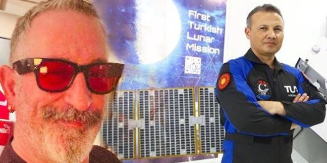 Cem Yılmaz'dan Türkiye'nin ilk astronotu paylaşımı