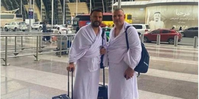 Ünlü isim kutsal topraklarda!