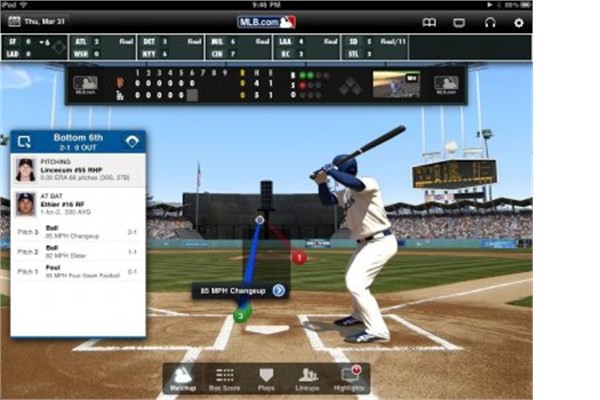 <p><b>MLB.com At Bat</b></p>  Beyzbol için en çok tercih edilen uygulamalardan
