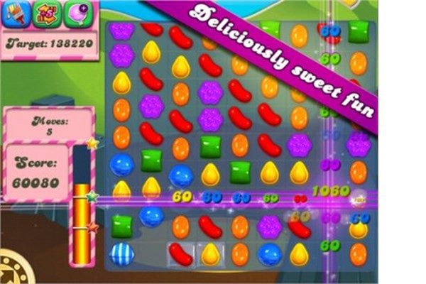 <p><b>Candy Crush</b></p>  En popüler uygulamaların başında.