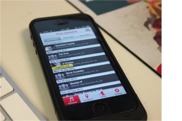 <p><b>Songkick</b></p>  Apple kullanıcılarına özgü iTunes'u tarayıp en çok dinlenen/beğenilen şarkıcının şarkısının yaklaştığını haber veriyor.