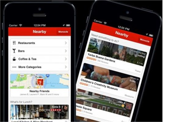 <p><b>Yelp</b></p>  Mekan ve yer seçimi için kullanılan referans uygulamaların başında geliyor.