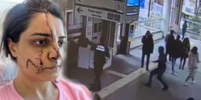 Marmaray'da kadın görevliye saldırı!