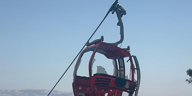 Teleferik kazasında 1 kişi hayatını kaybetti yaralılar var