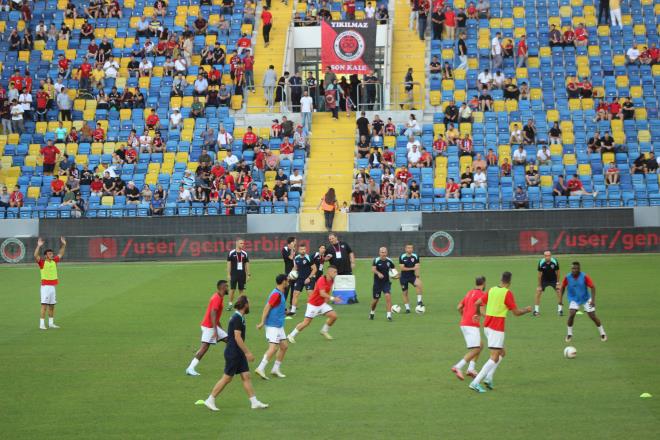Gençlerbirliği, Trendyol 1. Lig'in 2'nci haftasında Boluspor'u konuk etti. İşte Gençlerbirliği - Boluspor maçından önemli  kareler