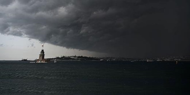 İstanbul'da şiddetli sağanak
