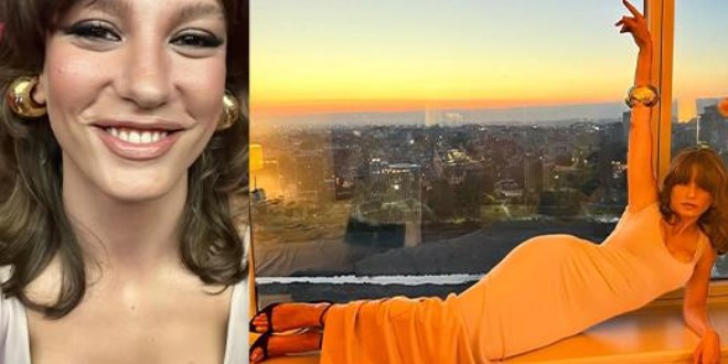 Serenay Sarıkaya'nın Altın Koza şıklığı
