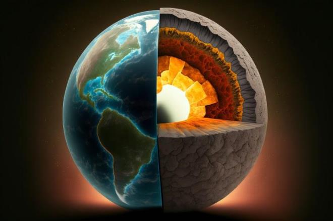 İKİ AYRI SOĞUMA YAŞANMIŞ OLABİLİR    İç çekirdekte bulunan demirin yapısında bir değişikliğe işaret edebilecek kanıtlar, Dünya tarihinde belki de iki ayrı soğuma olayının yaşandığı anlamına geliyor olabilir.