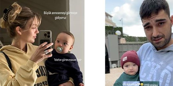 İdo ve oğullarıyla yeni kareler