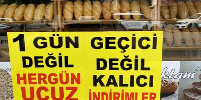 Fırıncıların rekabeti vatandaşa yaradı