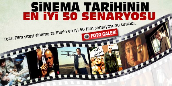 Sinema tarihinin en iyi 50 senaryosu