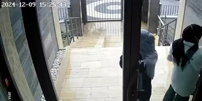 14 dakikada 100 bin dolarlık hırsızlık! O anlar kameraya yakalandı