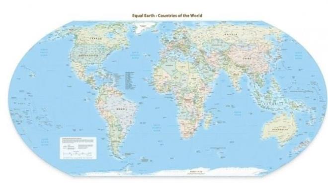 International Journal of Geographical Information Science'da yayımlanan bir makale ile kartologlar dünya haritasının 'olması gereken boyutlarını' gözler önüne serdi.
