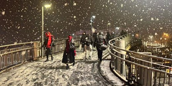 İstanbul için art arda kar uyarısı