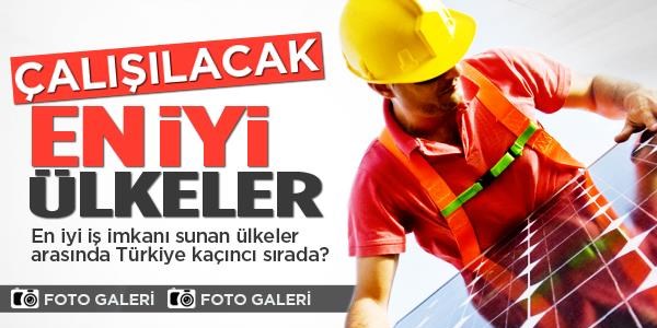 En iyi iş imkanı sunan ülkeler