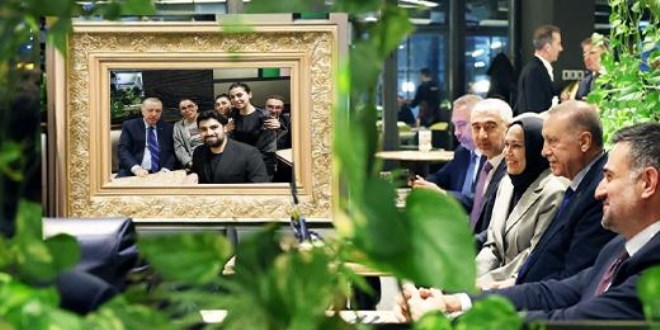 Cumhurbaşkanı Erdoğan'dan kafe sürprizi