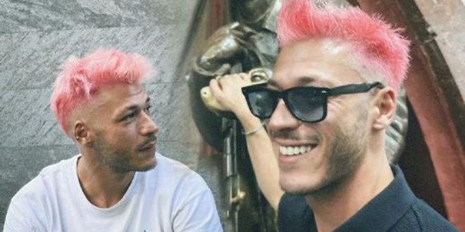 Kubilay Aka pembe saçlarından vazgeçti