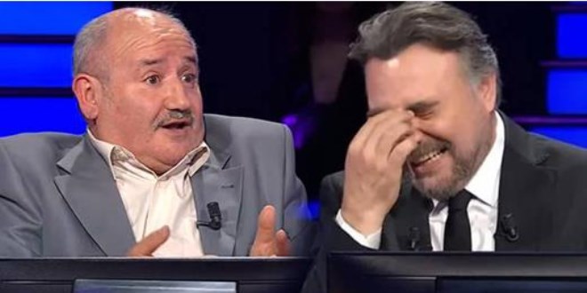 Milyoner'de kahkaha dolu anlar