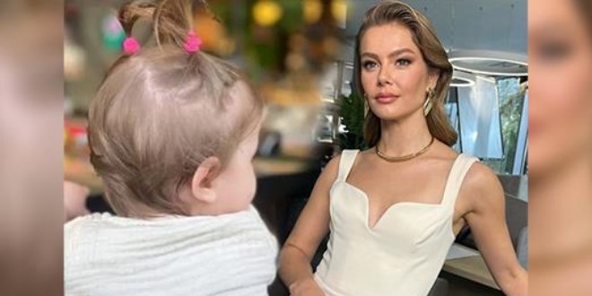 Kızı Luna 1 yaşında