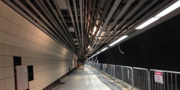 Marmaray Projesi'nin açılmadan önce son görüntüleri