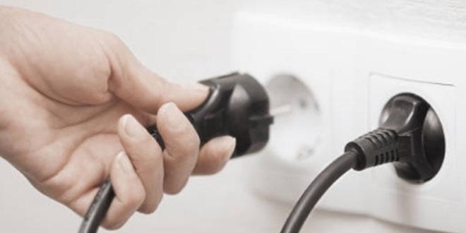 Kapıyı çekmeden prizden mutlaka çekin!