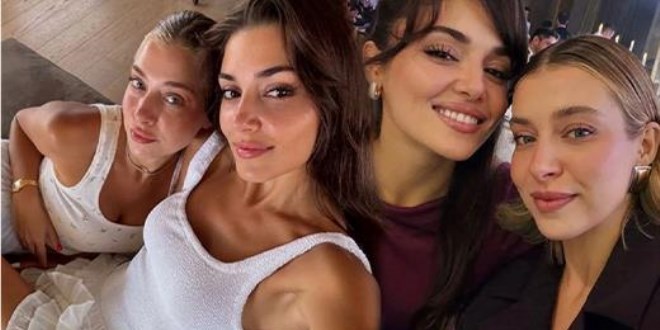 Hande Erçel ile ablası Milano'da: Kız kardeşler haftası