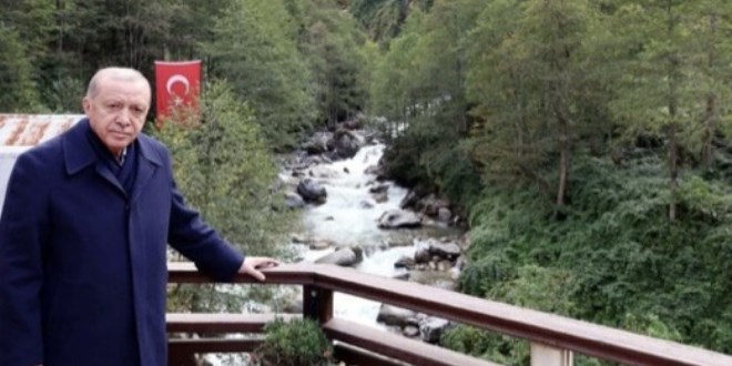 Cumhurbaşkanı Erdoğan'dan Ayder Yaylası'na ziyaret