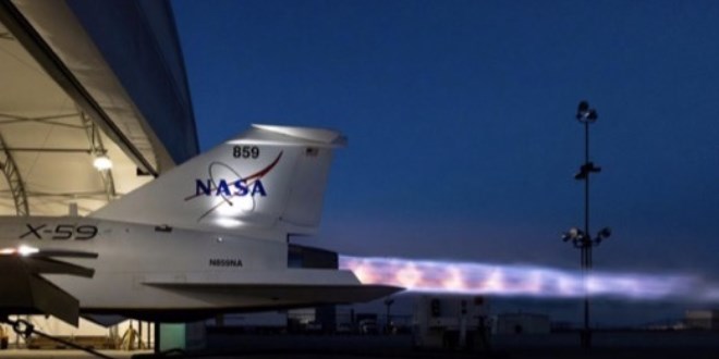 NASA'nın sessiz süpersonik jeti ilk kez havalandı