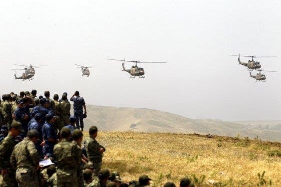 İzmir'in Seferihisar ilçesinde, 7 bin personel, 23 muhtelif gemi, 22 uçak ve 17 helikopterin katılımıyla Türkiye'nin en büyük müşterek tatbikatı yapıldı.