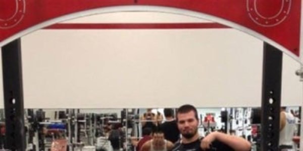 Spor salonlarından ilginç manzaralar