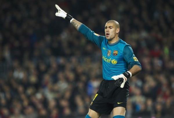 <P>Victor Valdes, Barcelona</P>